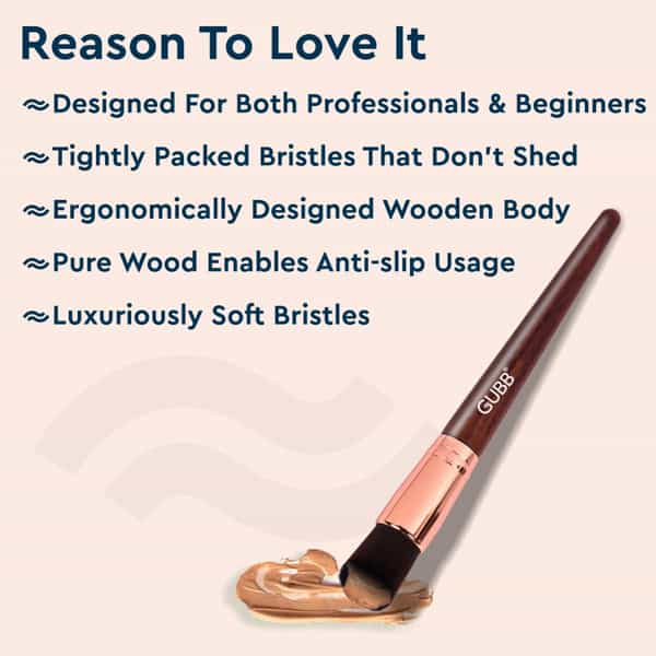 Gubb Buffer Brush Foundation Brush (Combo)