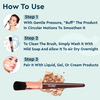 Gubb Buffer Brush Foundation Brush (Combo)