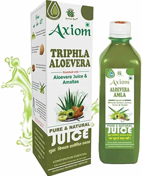 Axiom Triphala Aloevera Juice|Supports Digestive Function|Helps In Boost Immunity -1000Ml