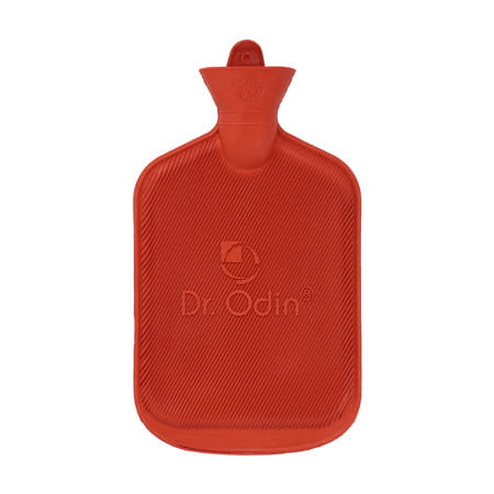 Dr. Odin 2 Litre Hot Water Bag | Non Electric Leakproof & Reusable Heating Pad (Red)