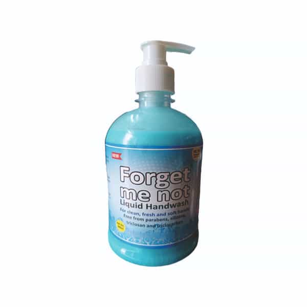 Forget Me Not Tulsi Liquid Handwash | No Paraben Silicon Triclosan Triclocarban Or Sulphate | 500Ml
