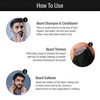 Bombay Shaving Company Cordless Beard Trimmer For Men With Free Beard Shampoo And Beard Softener
