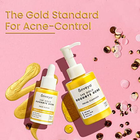 Anveya Goodbye Acne Kit With Face Wash 120ml & Serum 30ml