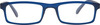 Klar Eye Rectangle Full Rim Reading Glasses Men And Women +0.75 To +3.50+3.50 Power Matte Blue