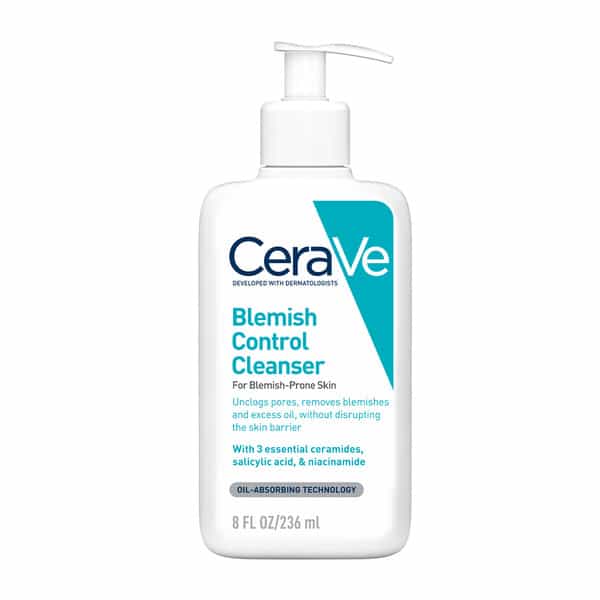 Cerave Blemish Control Cleanser With 2% Salicylic Acid & Niacinamide For Acne-Prone Skin 236Ml