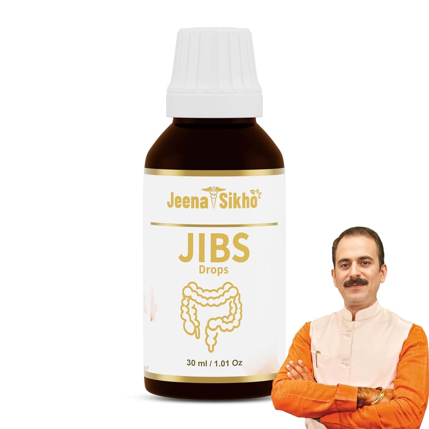 Jeena Sikho Jibs Drop | For A Healthy Digestive System | Balances Gut Health & Digestive | 30ml
