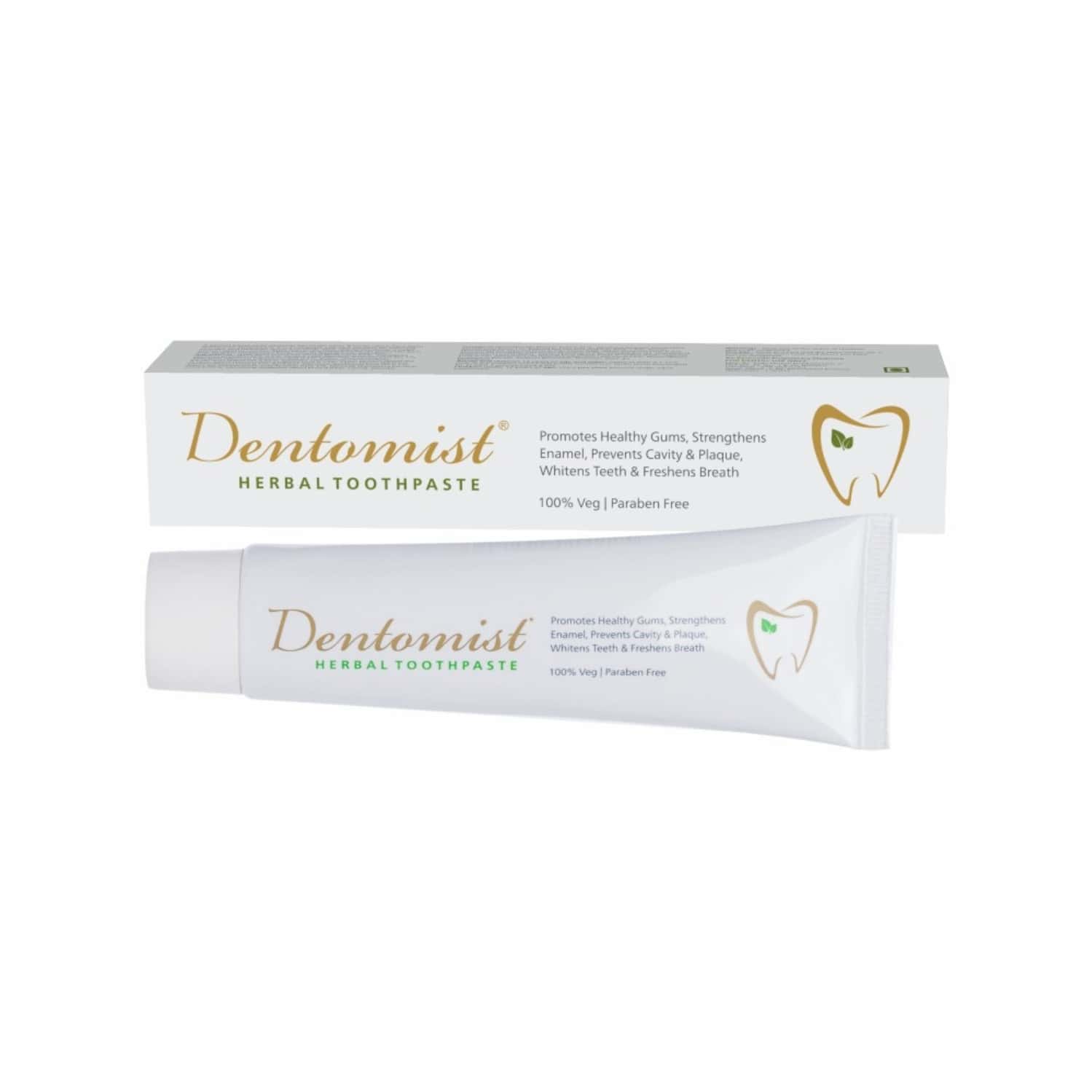 Dentomist Herbal Toothpaste - 100 Gm | Paraben Free | Complete Protection (pack Of 1)