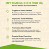 Myfitfuel Omega 3 6 9 (Flax Seed Oil) | Cold Pressed | 1000mg | 120 Softgels