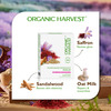 Organic Harvest Kumkumadi Radiance Facial Kit | Women | Saffron, Oat Milk & Sandalwood Extract, 40Gm