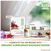 Organic Harvest Kumkumadi Radiance Facial Kit | Women | Saffron, Oat Milk & Sandalwood Extract, 40Gm