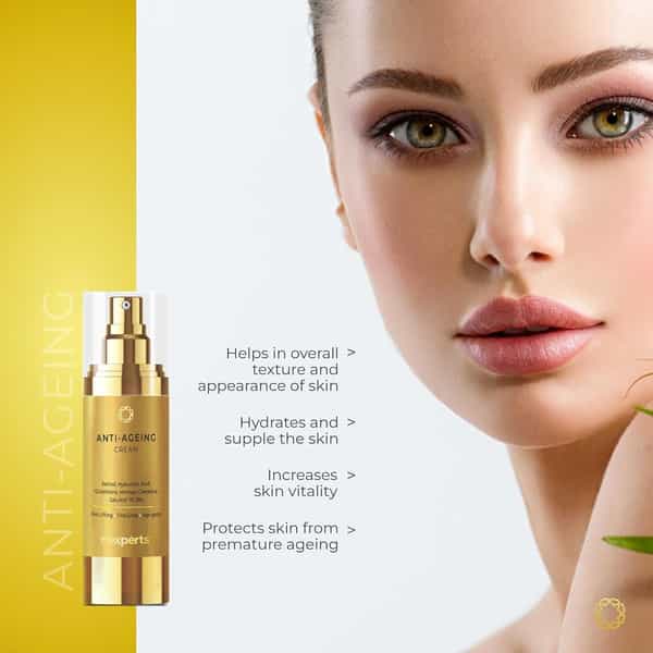 Brinton D'experts Anti-Aging Cream With Retinol | Hyaluronic Acid | Moringa | 30Gm