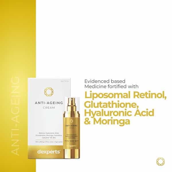 Brinton D'experts Anti-Aging Cream With Retinol | Hyaluronic Acid | Moringa | 30Gm