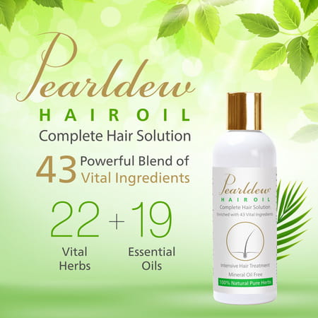 Pearldew Hair Oil 100 Ml | Complete Hair Solution | Promotes Hair Growth (Pack Of 4)