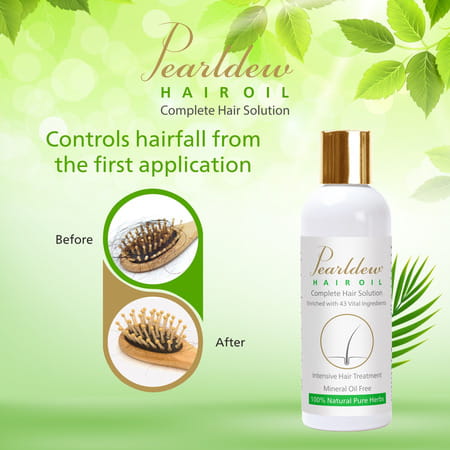 Pearldew Hair Oil 100 Ml | Complete Hair Solution | Promotes Hair Growth (Pack Of 4)