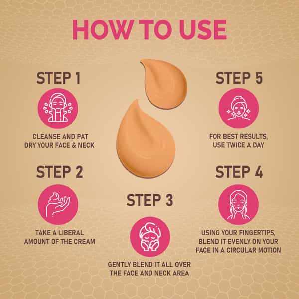 Spinz Bb Pro Brightening & Beauty Face Cream With Spf 20 Pa++ (Amber 02) Instant Brightness | 15G