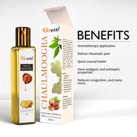 Pack Of 2 Rose Geranium Essential Oil & Chaulmoogra Carrier Oil - 100% Undiluted Therapeutic Grade