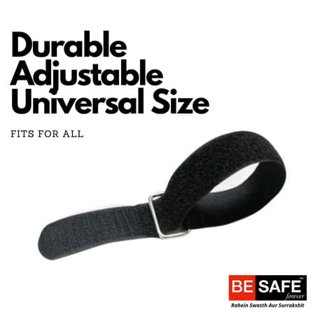 Besafe Forever Tourniquet Band For Sample Blood Collection | Black | Pack Of 2