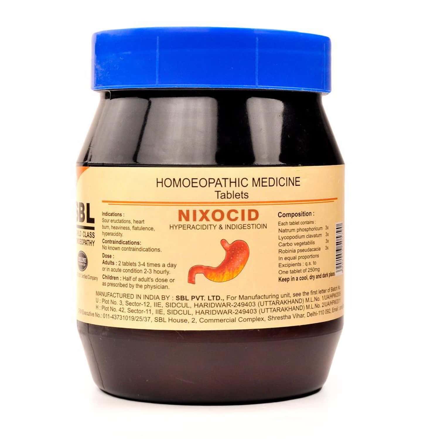 Sbl Nixocid Tablet 450 Gm Pack Of 2