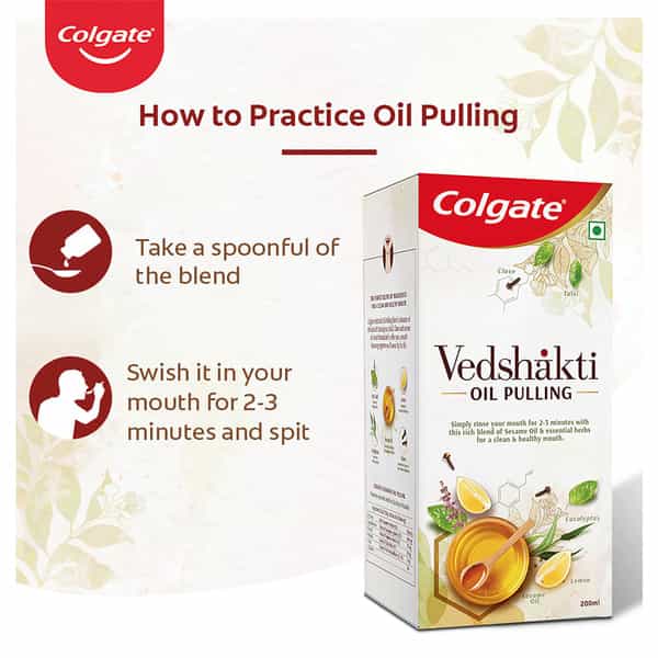 Colgate Vedshakti Pulling Oil - 200Ml