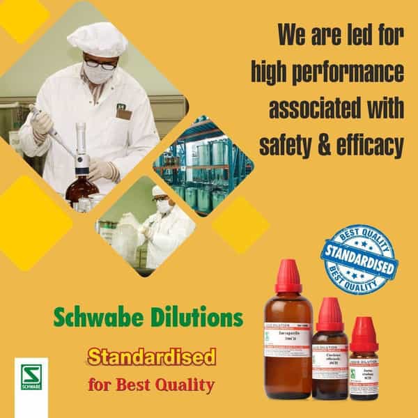 Dr. Willmar Schwabe India Cinnabaris 200 Ch Dilution 30 Ml Pack Of 2