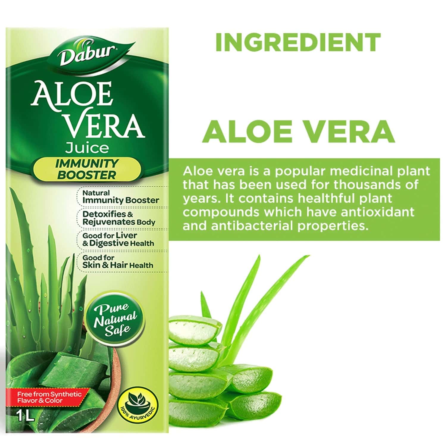 Buy DABUR ALOE VERA JUICE 1 LITRE Online & Get Upto 60 OFF at PharmEasy