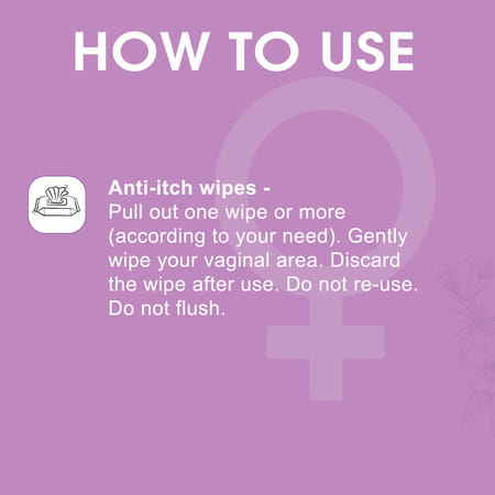 Sheneed Feminine Intimate Anti-Itch Wipes With Maximum Strength | All Skin Types | 10n Pack Of 1