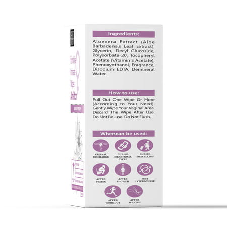 Sheneed Feminine Intimate Anti-Itch Wipes With Maximum Strength | All Skin Types | 10n Pack Of 1