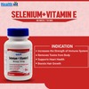 Healthvit Selenium 40 Mcg Vitamin E 10 Mg -60 Capsules