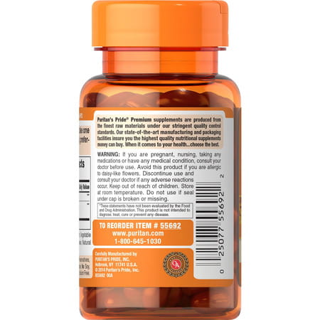 Puritan's Pride Zeaxanthin 4Mg With Lutein 10Mg | Supports Healthy Eyes And Vision* | 60 Ct
