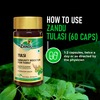 Zandu Tulasi Ayurvedic Veg Capsules Bottle Of 60