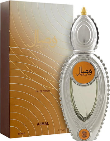 Ajmal Wisal Eau De Parfum 50ml Perfume For Women And Wisal Dhahab Deodorant 200ml For Men