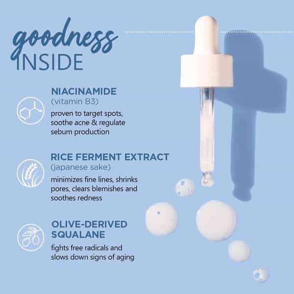 Plum 10% Niacinamide Face Serum With Rice Water - 30 Ml