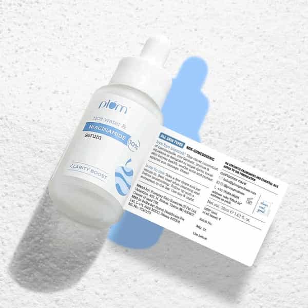 Plum 10% Niacinamide Face Serum With Rice Water - 30 Ml