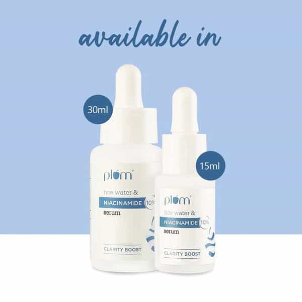 Plum 10% Niacinamide Face Serum With Rice Water - 30 Ml