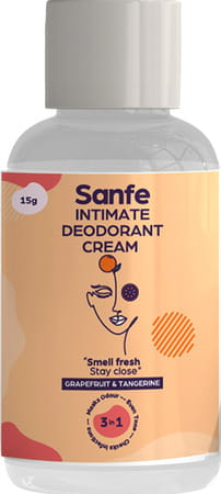 Sanfe Intimate Deodorant Cream - 15 Ml