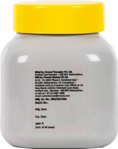 Omved Shishu Baby Ubtan - Ayurvedic Cleansing Bath Powder With 5 Organic Herbs- 100 G