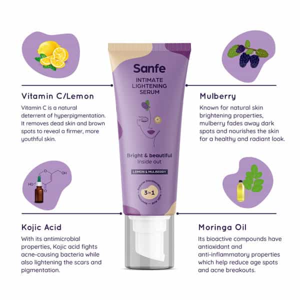 Sanfe Intimate Lightening Serum - 100Gm
