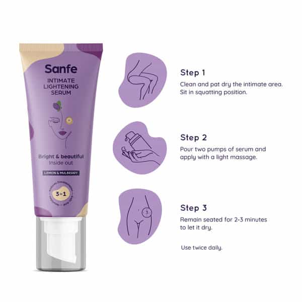 Sanfe Intimate Lightening Serum - 100Gm