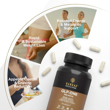Bargad 3-In-1 Glp-One Pre-Biotic Capsules - Support Metabolic Health (60 Capsules)