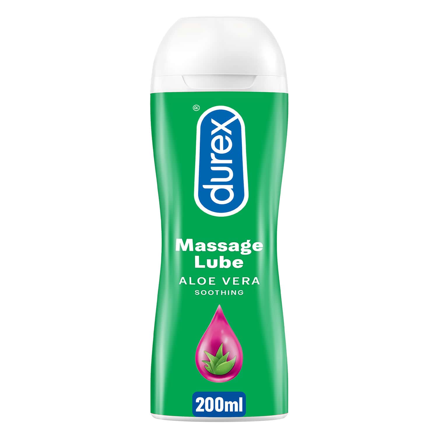 Durex Play Massage 2-In-1 Aloe Vera Lube - 200ml