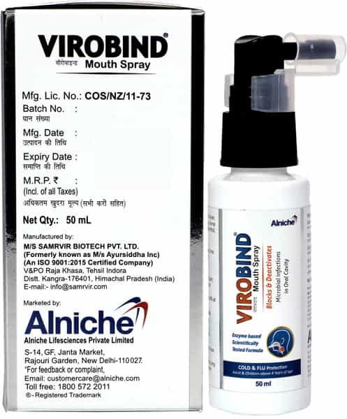 Virobind Bottle Of 50Ml Mouth Spray