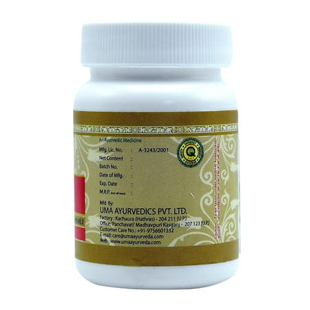 Uma Ayurveda Vatari Ras Ayurvedic Tablets 80 Tab