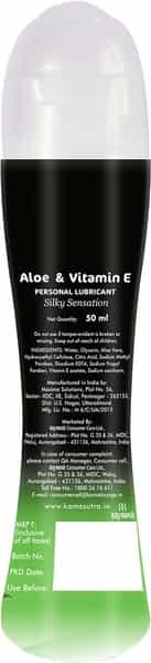 Kamasutra Personal Lubricant Aloevera And Vitamin E 50Ml