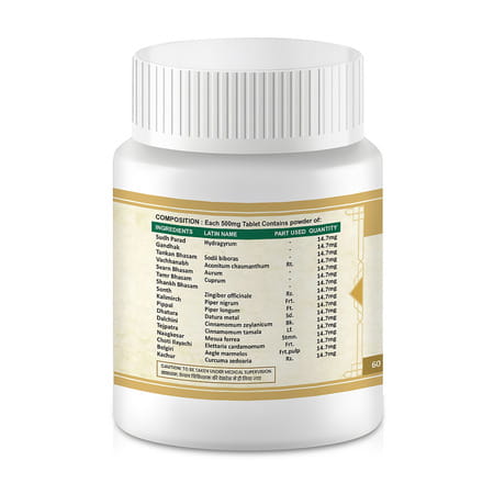 Jeena Sikho Grahni Har Vati Tablets | Herbal Supplement For Body Wellness | 60 Tablets
