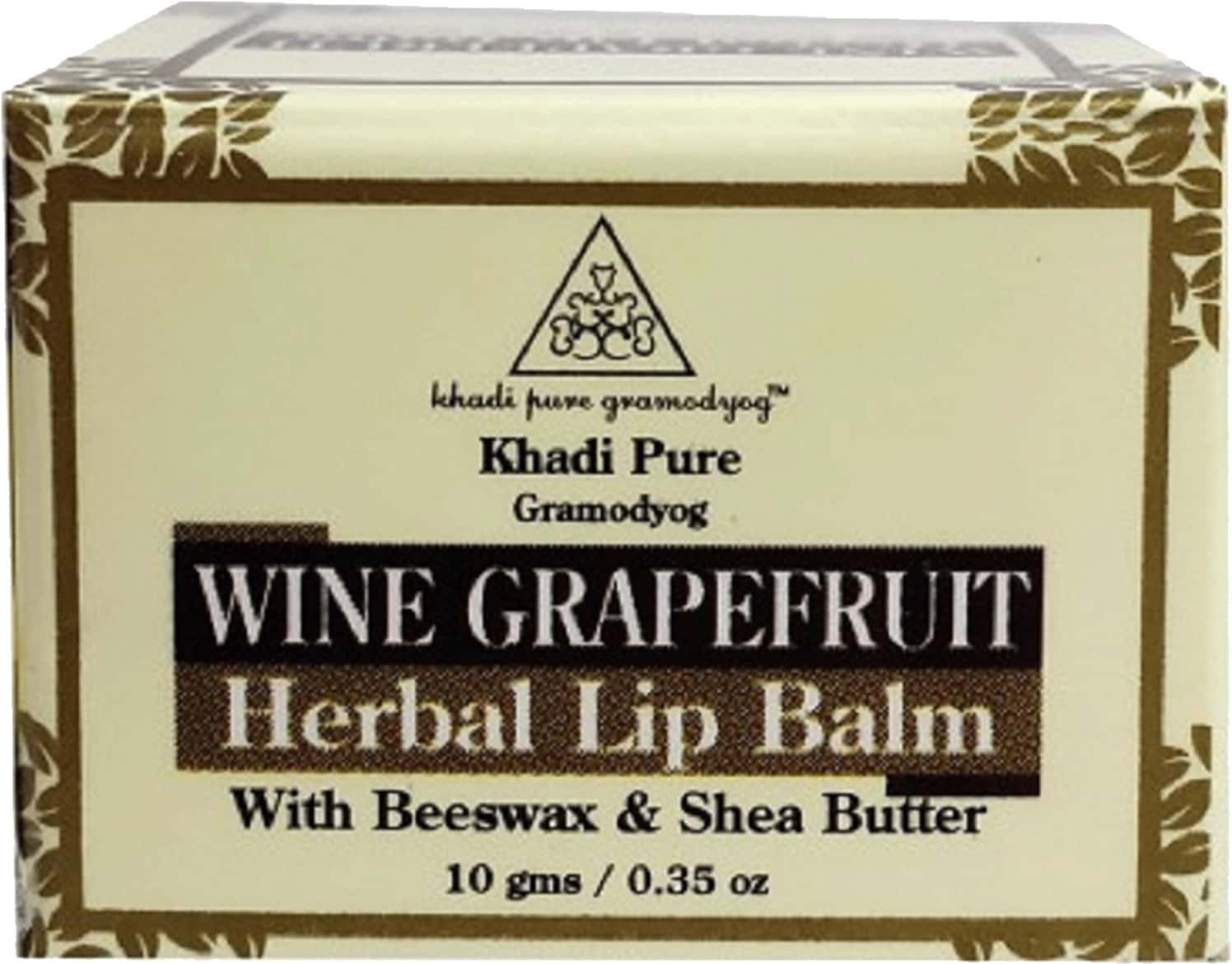 Khadi Pure Herbal Wine Grape Fruit Lip Balm - 10g