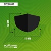 Bodyguard N95 + Pm2.5 Anti Pollution Face Mask With Valve And Activated Carbon - Small