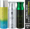 Ajmal 1 Distraction 1 Ajmal Evoke Silver Edition For Him 1 Sacrifice Ii For Him Deo Pack Of 3