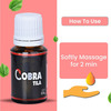 Cipzer Cobra Tila 10 Ml | Increases Blood Circulation Towards The Penis Veins | Improve Erection