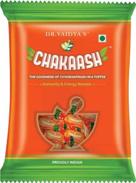 Dr. Vaidya's Chakaash - Chyanwanprash Soft Chews 50 Toffees