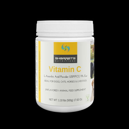 Sharrets Vitamin C L-Ascorbic Acid Powder For Pets Immunity - Pack Of 3 | 500g Each